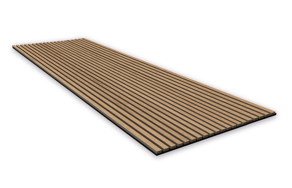 Akustikpaneel Solid 22 mm Teak / 800 × 1206 mm