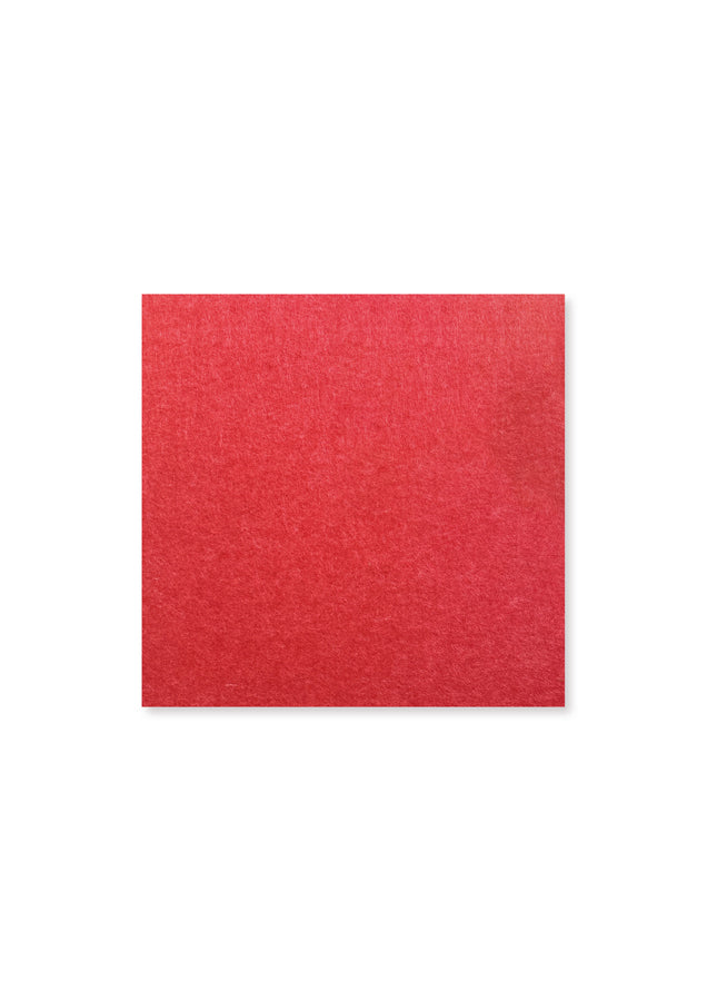 rPET Schallabsorber Basic Rot 520 × 520 mm